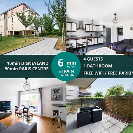 Les Paves De Prague - Appartement Pour 4 A 10 Minutes De Disneyland Paris Montévrain Exteriör bild